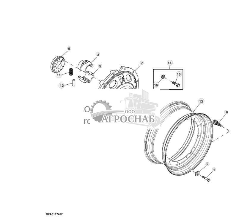 Cast Wheels (Heavy Duty) (110 Mm Axles) 